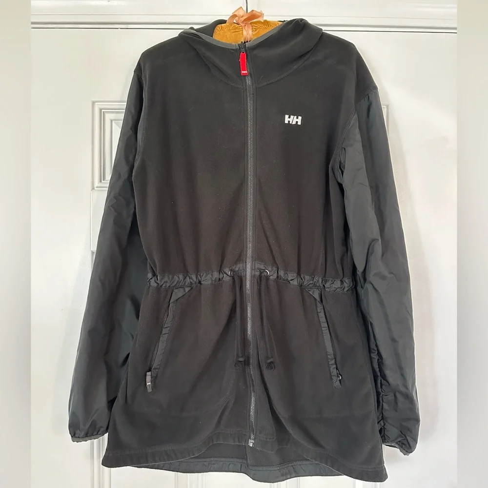 Helly Hansen Black Raincoat w/Liner XL - Picture 12 of 15